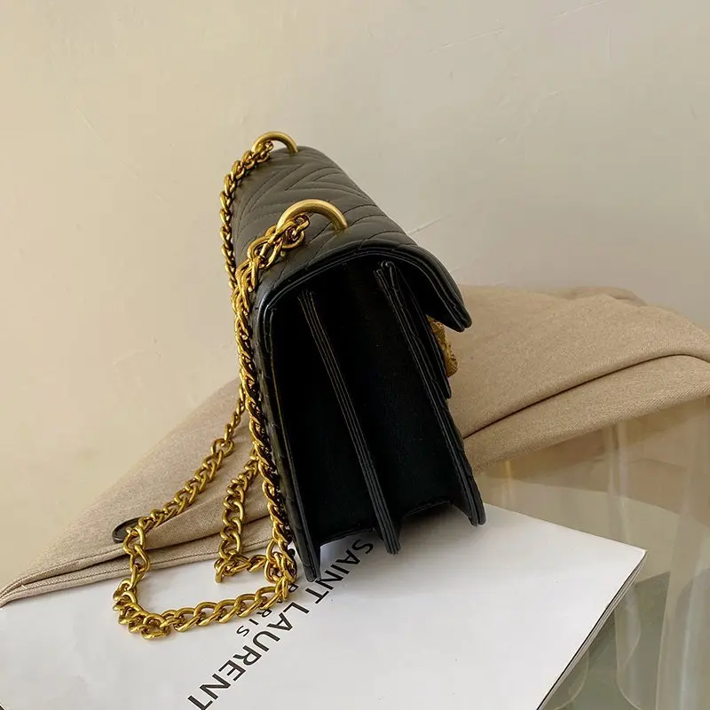 2021 Новый Для женщин сумка Роскошные Дизайнерские шикарные женские сумки с цепью