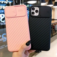 camera protection shockproof phone case for iphone 12 11pro 11 x xr xs max 7 8 6s plus solid color soft tpu silicone back cover