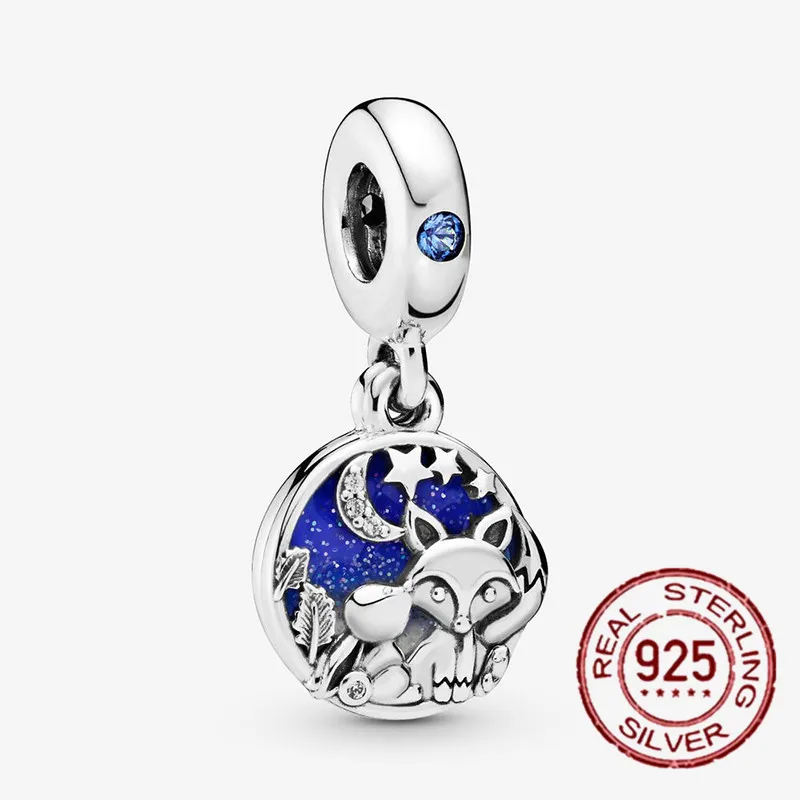 

Star Fox 925 Sterling Silver Beads Suitable for Original Pandora Charm Charm Bracelet Necklace Silver Jewelry Making DIY Gift