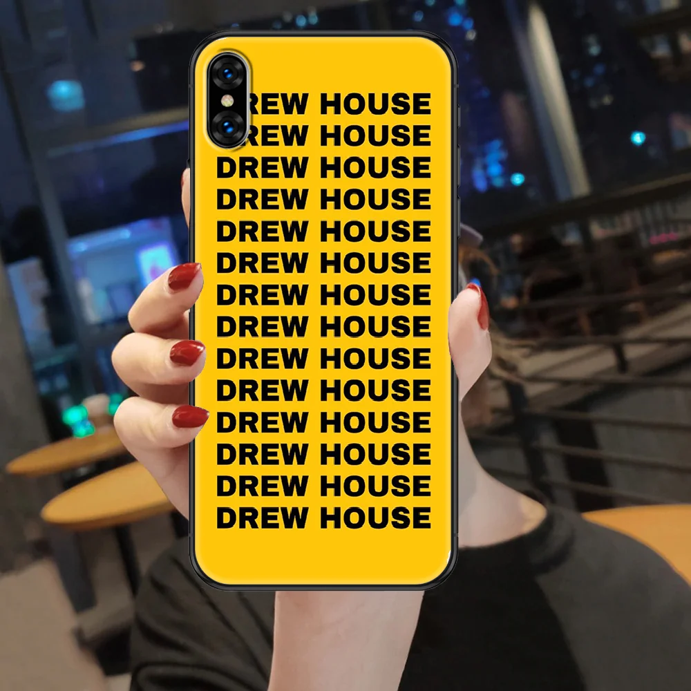 

Justin Bieber Drew Phone Case Cover Hull For iphone 5 5s se 2 6 6s 7 8 12 mini plus X XS XR 11 PRO MAX black 3D waterproof art