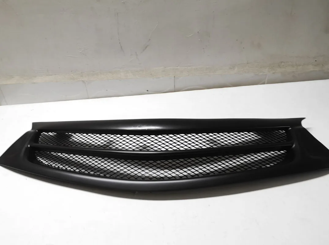 Матовая Черная решетка из полимерного волокна передняя Верхняя для Toyota Corolla E170