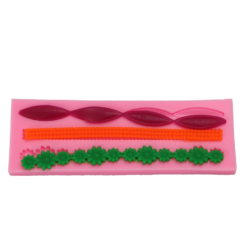 Грушевое ожерелье помадка силиконовые формы украшения торта инструменты