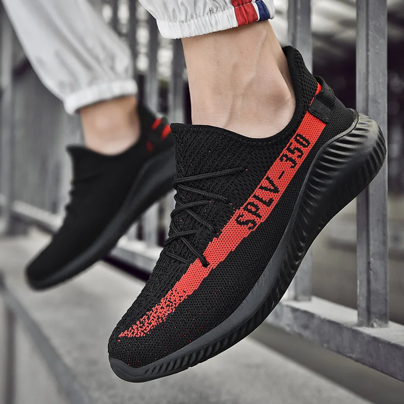Спортивная обувь для мужчин Настоящие Кроссовки эластичная ткань летний
