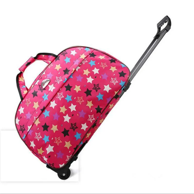 

Travel Luggage Bags Wheeled Duffle Trolley Rolling Suitcase Women Men Traveler Large Capacit Carry On Short-Distance Accessories