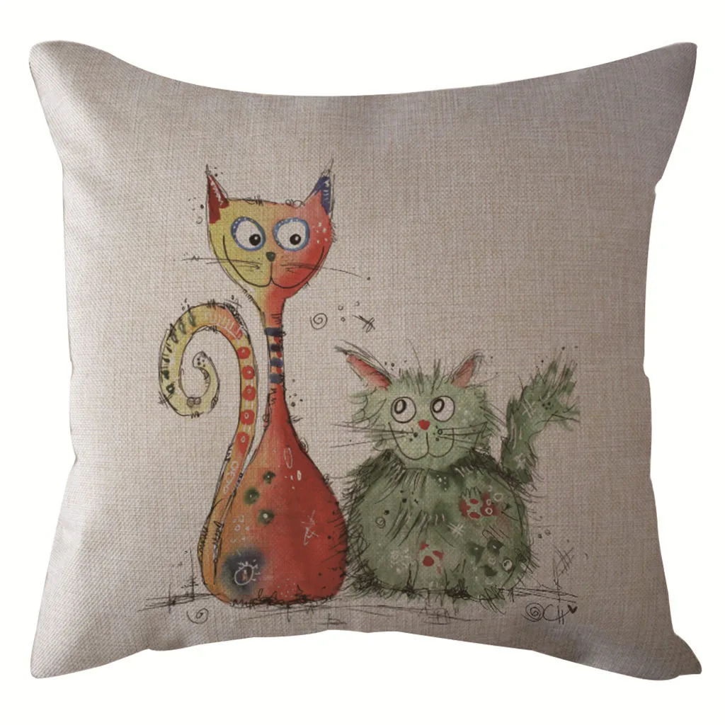 Простой Веселый Чехол с рисунком мыши совы слона свиньи птиц кота животных