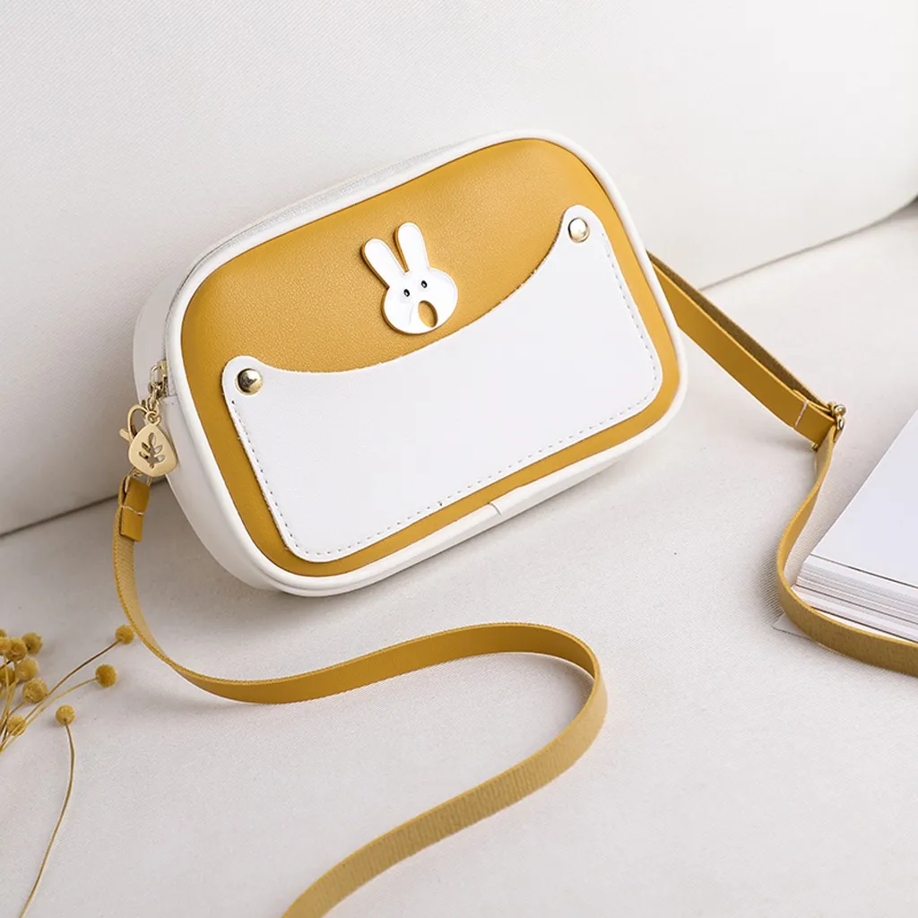 Сумки на плечо Модные Женские однотонные вместительные кожаные сумки через