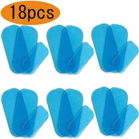 18pcs6pack replacements gel pads hydrogel sticker for fitness ems abs hips trainer buttock muscle massage gel sheet pad