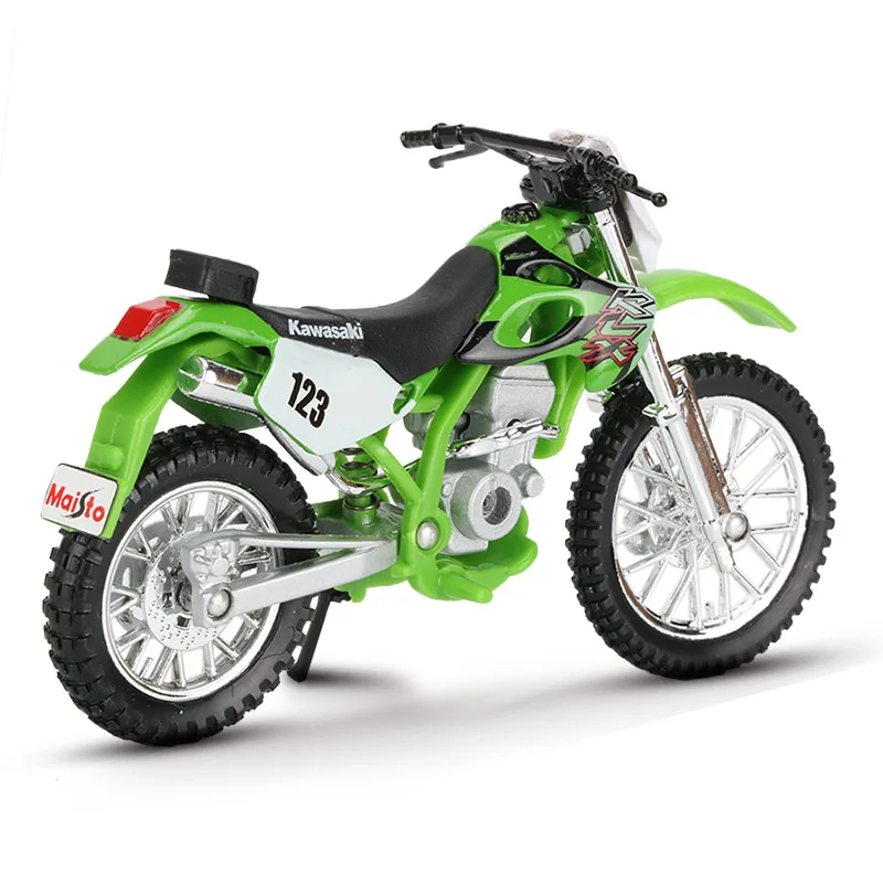 Maisto 1:18 Модель мотоцикла Игрушка сплав горный велосипед KLX250SR внедорожный