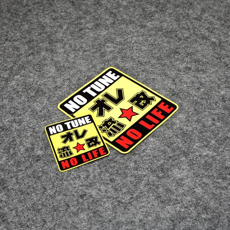 № S038, японские модные светоотражающие наклейки на окна автомобиля, без настройки, без жизни, наклейки на заднее ветровое стекло автомобиля, мотоцикла