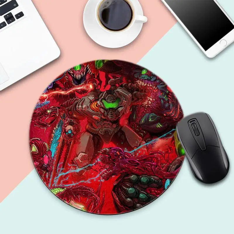 

Hyper Beast Ghost gamer play mats Mousepad Desk Table Protect Game Office Work Round Mouse Mat pad XL Non-slip Laptop Cushion