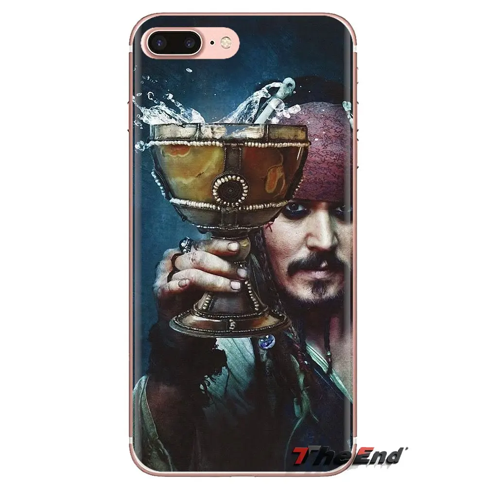 Чехол для телефона с изображением персонажа фильма Пираты Карибского моря