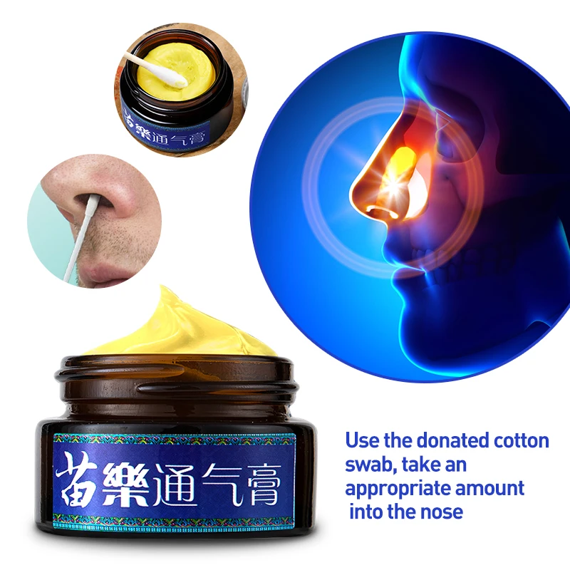 

3 Types Nose Soothing Cream Herbal Rhinitis Sinusitis Ointment Treatment Cold Relief Itching Nasal Congestion Sneezing Runny