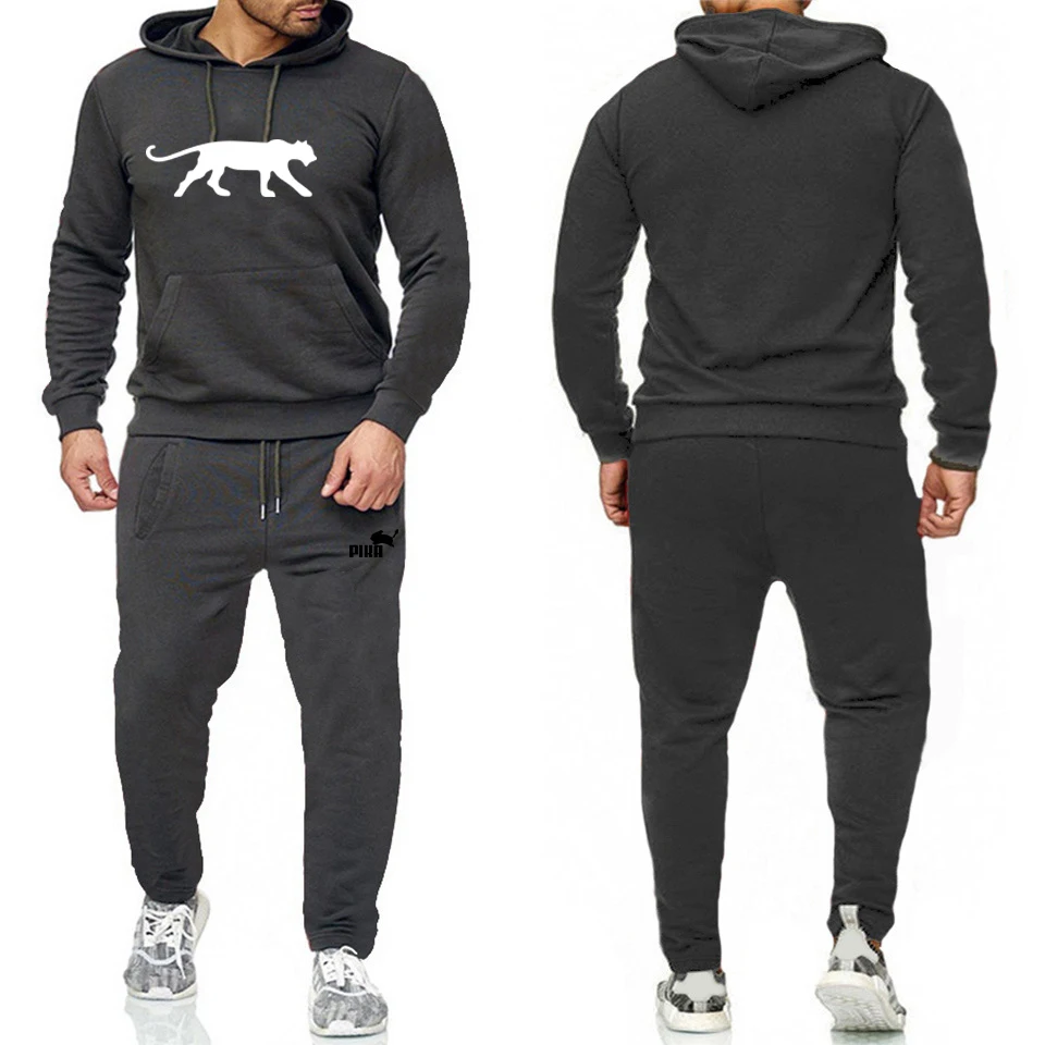 2020новинка популярный бренд Мужской пуловер с капюшоном осень/зима мужская