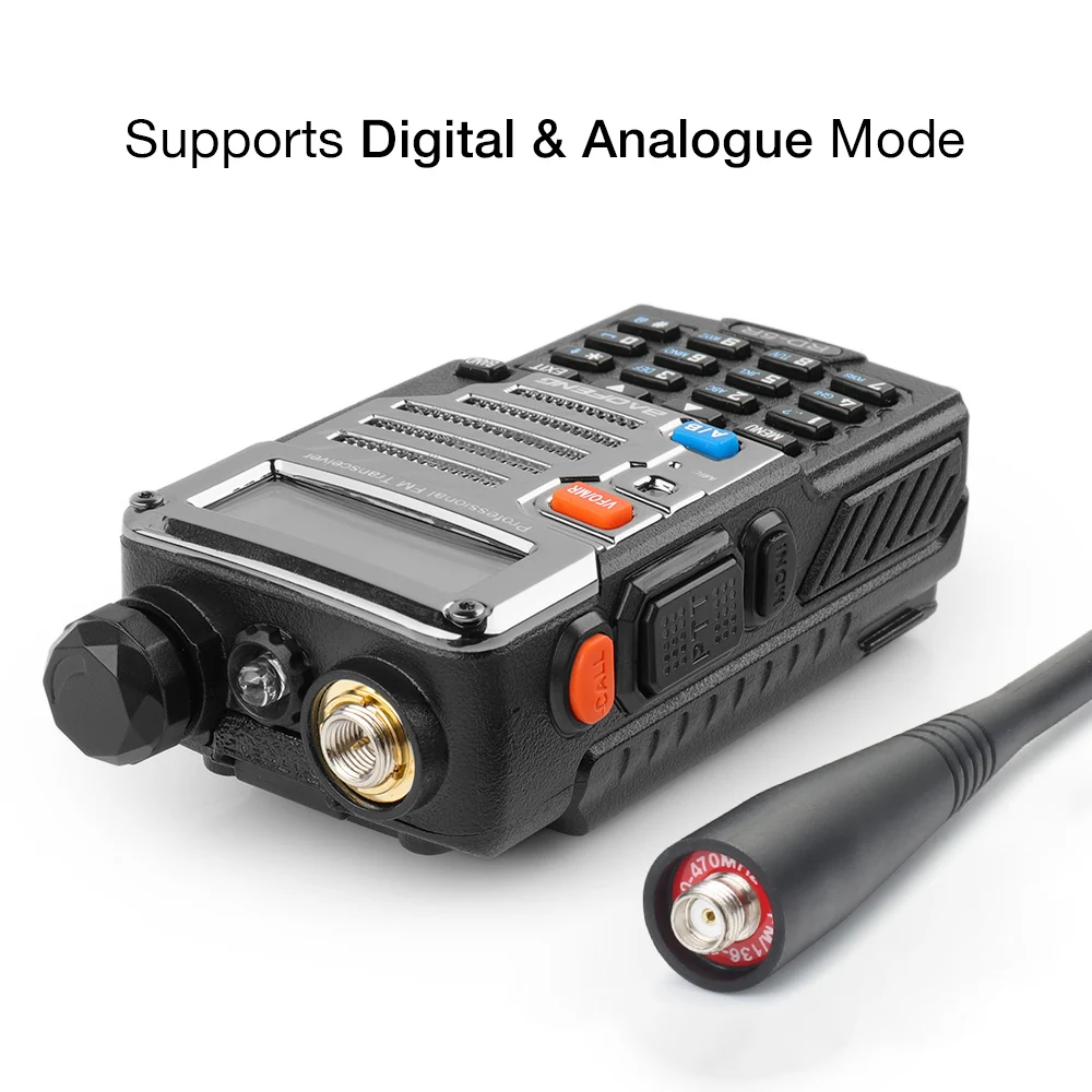 Baofeng RD 5R DMR Tier II VFO цифровая двухдиапазонная 136 174/400 470 мгц двухсторонняя