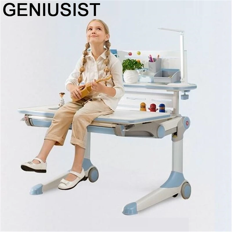 

Tavolo Toddler Scrivania Bambini De Estudo Silla Y Infantiles Adjustable Mesa Infantil Bureau Enfant for Kinder Study Kids Table