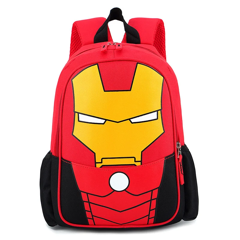 Рюкзаки с героями Марвел Железный человек новинка 2022 школьная сумка стерео