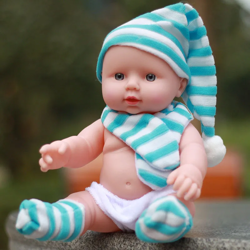 30 см Кукла реборн моделирование мягкий винил силиконовый реалистичный звук смех