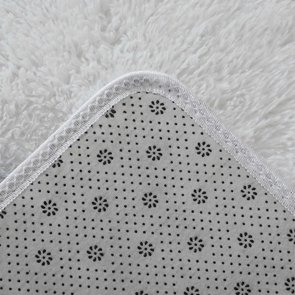 Fluffy Bedroom Rug Carpet Rugs For Living Room Home Bed Anti-slip Floor Mats Water Absorption | Дом и сад