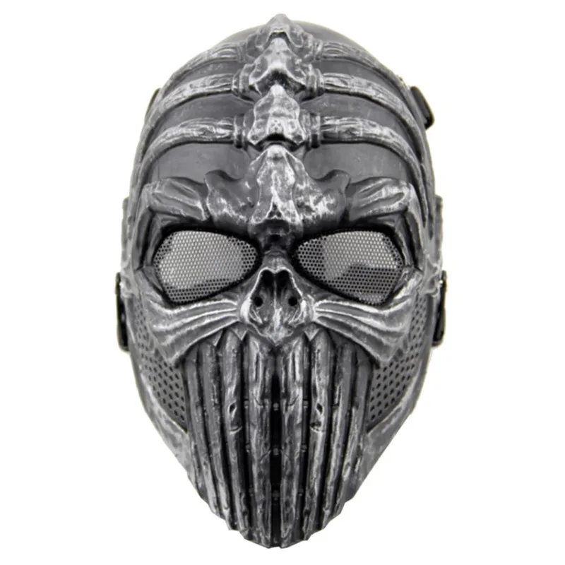 

Spine Tingler Full Face Paintball Tactical Mask Skull Skeleton Hunting Accessories Protection Military CS Wargame Airsoft Masks
