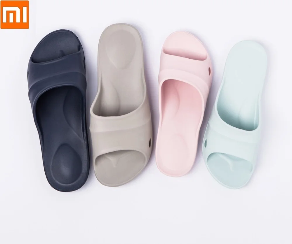 Xiaomi One cloud Lightweight bathroom slippers men women High elastic wear Soft and comfortable Home non-slip flip flop