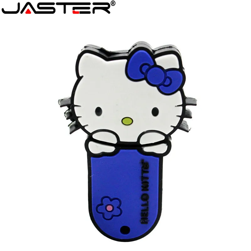 JASTER новый оптовый стиль 5 видов цветов Hello Kitty USB флэш накопитель кошка специальный