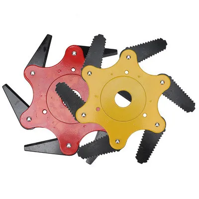 

6 Blades Cutter Head Grass Trimmer Brush Weed 5 3 Blades Brush Cutting Head Garden Power Tool Accessories for Lawn Mower