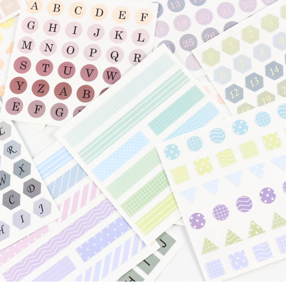 Милые конфеты Domikee для офиса школы дневника планировщика украшения Набор наклеек