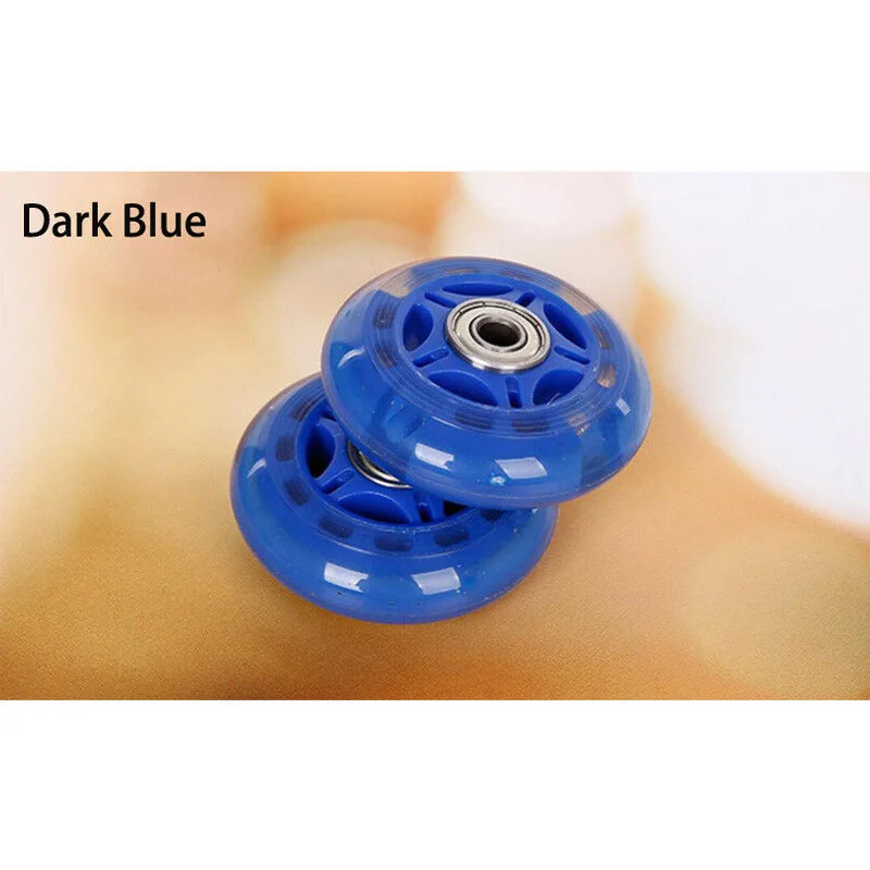 

6PCS High Elasticity Inline Roller Skate Wheels 70mm Sliding Skating Wheel Rollers Durable Rollerblade Replacement Accessories