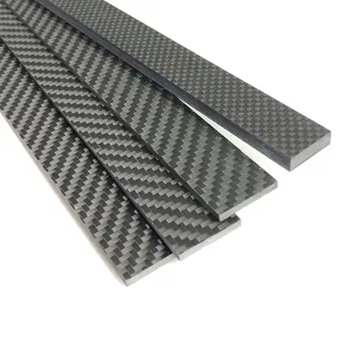 Лист из углеродного волокна 3K толщиной 0,2-6 мм, высокопрочная панель из углеродного волокна, стандартная плоская полоса из углеродного волок...
