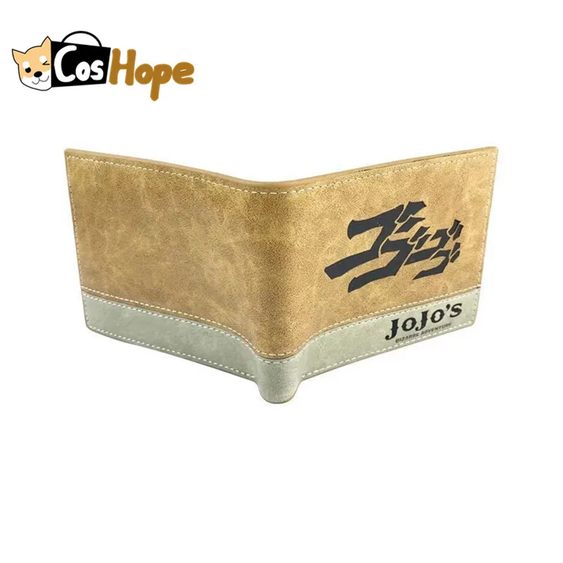 Кошелек мужской из искусственной кожи короткий бумажник с рисунком аниме