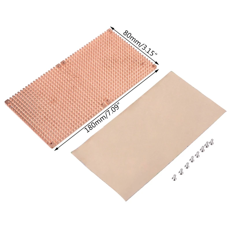 

GPU Full Cover GPU Copper Cooler PC Cooling Cooler Back Plate for Graphics Card 3090/3080 Cooling wholesales