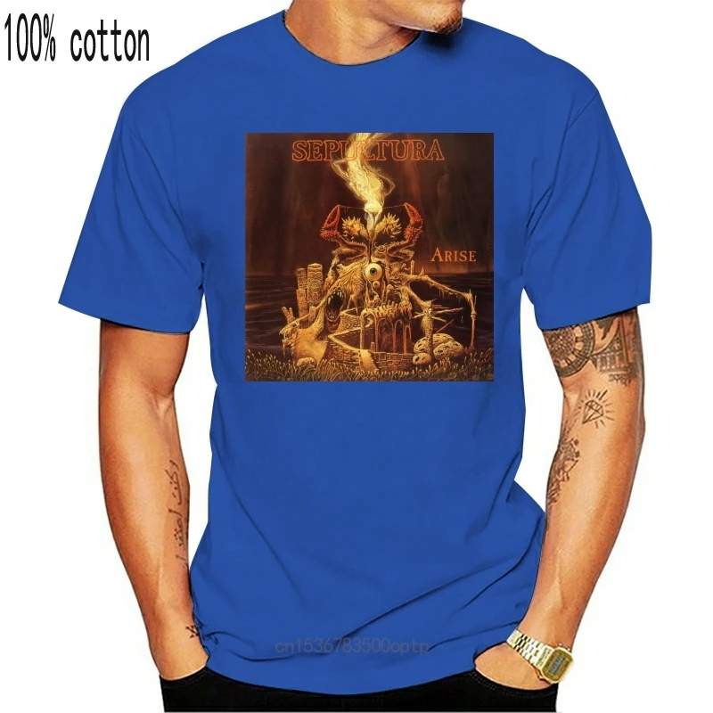 

New 2021 T-SHIRT SEPULTURA ARISE DTG PRINTED TEE- S - 7XL