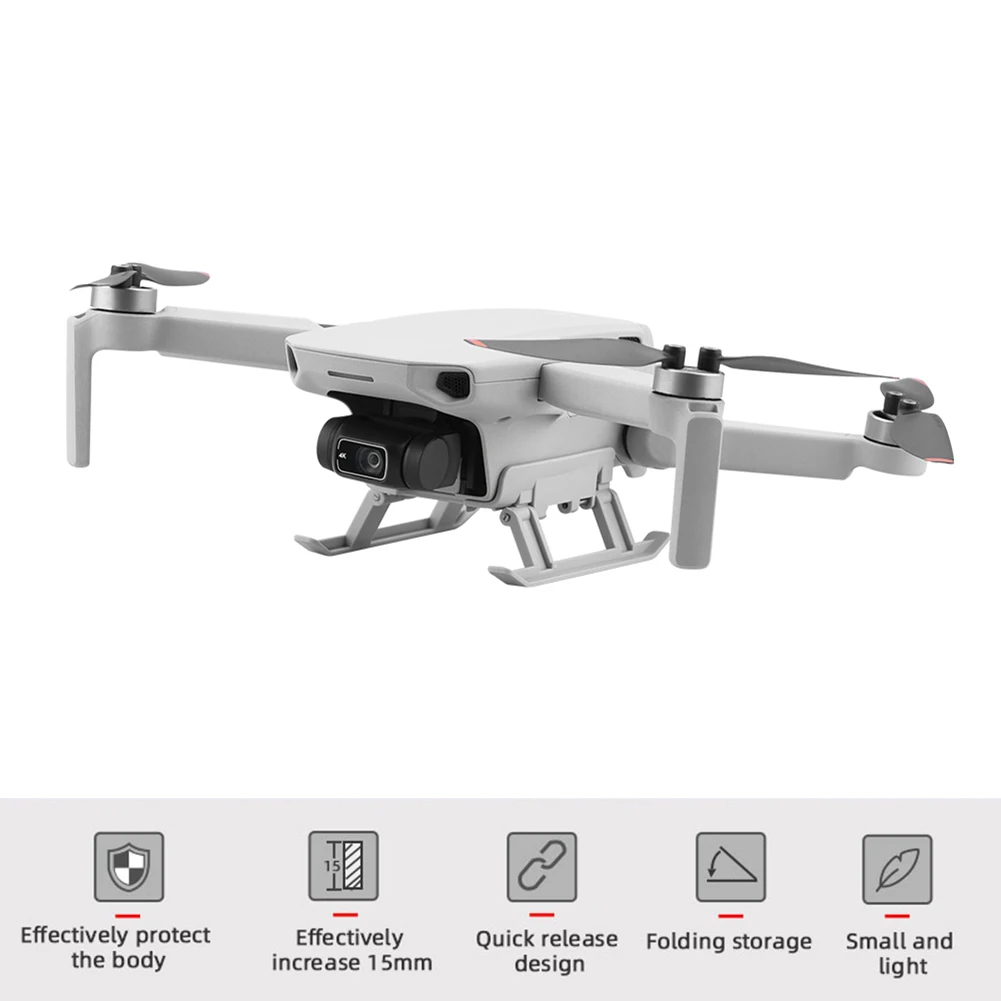 Foldable Landing Gear Kit for DJI Mini SE/Mini 2/Mavic Drone Anti-scratch Bracket Tripod Stand Accessories | Электроника