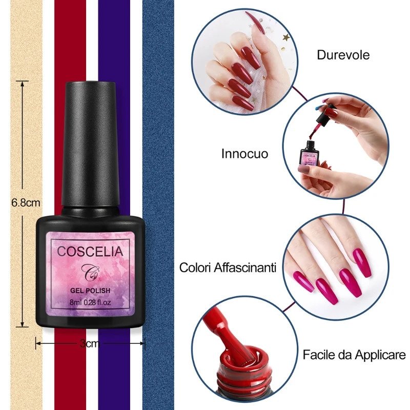 

10 Colors Gel Nail Polish Kit Semi Permanent 36W USB LED Lamp Dual Source UV Oven White Manicure Tool Nails Art Decoration F1FF