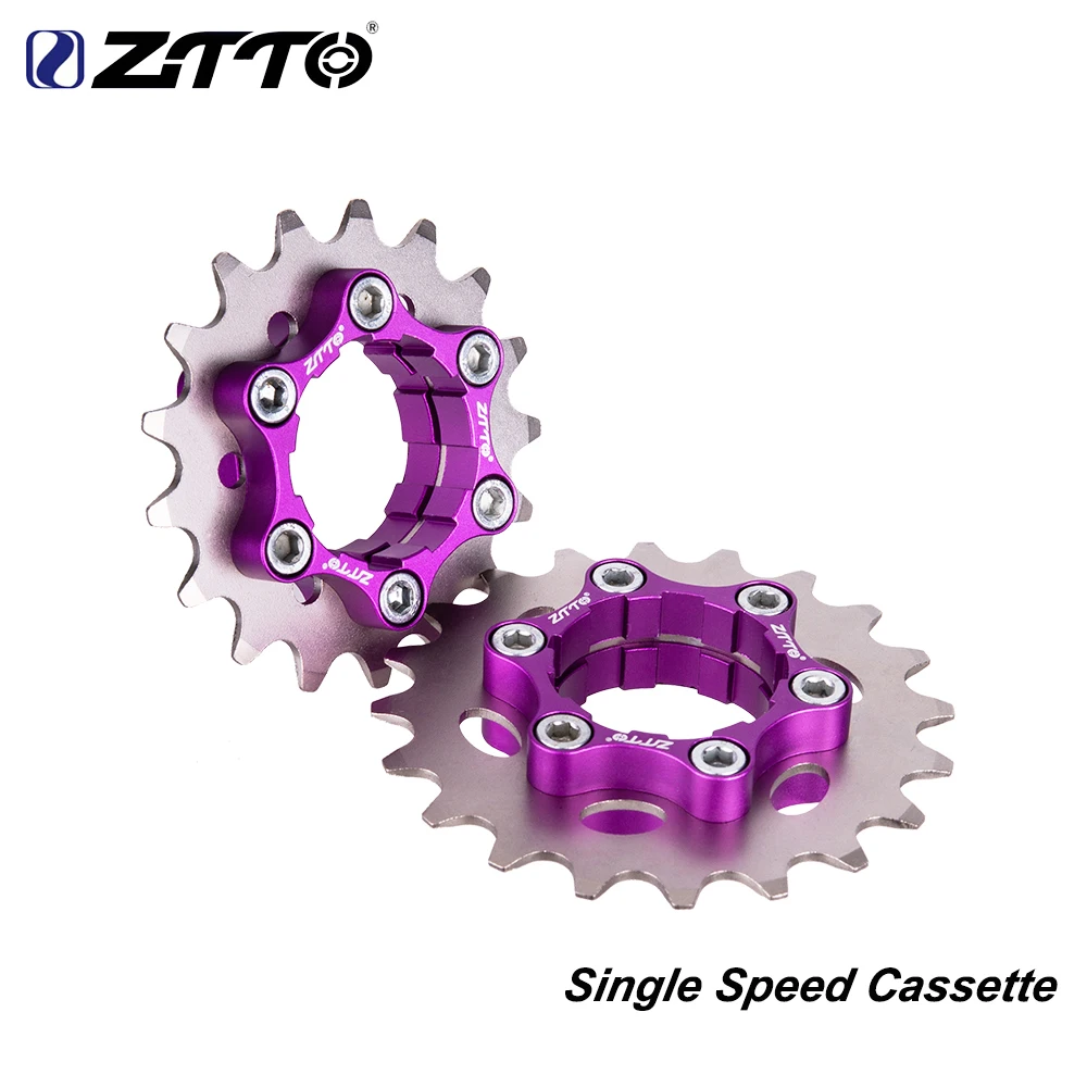 MTB односкоростная кассета 16T 17T 18T 19T 20T 21T 22T 23T односкоростная Cog 1 скоростная Шестерня свободного хода K7 CNC кассета велосипедная звездочка