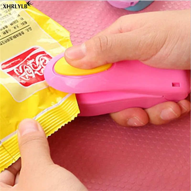 XHRLYLB портативная Бытовая мини машина для запечатывания пищевых пластиковых