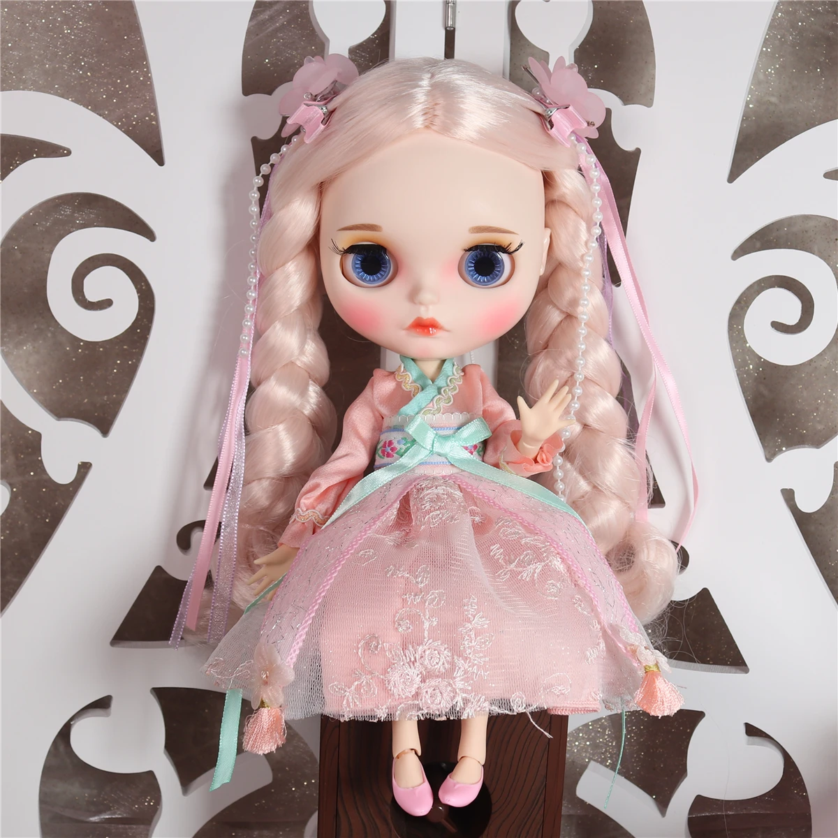 Ледяная кукла DBS Blyth 1/6 bjd 30 см игрушка белая кожа натуральная совместное тело
