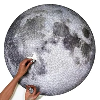 the moon puzzle 1000pcs difficult for adult kids planets puzzle toys earth 1000 pieces educational toys child kids gifts
