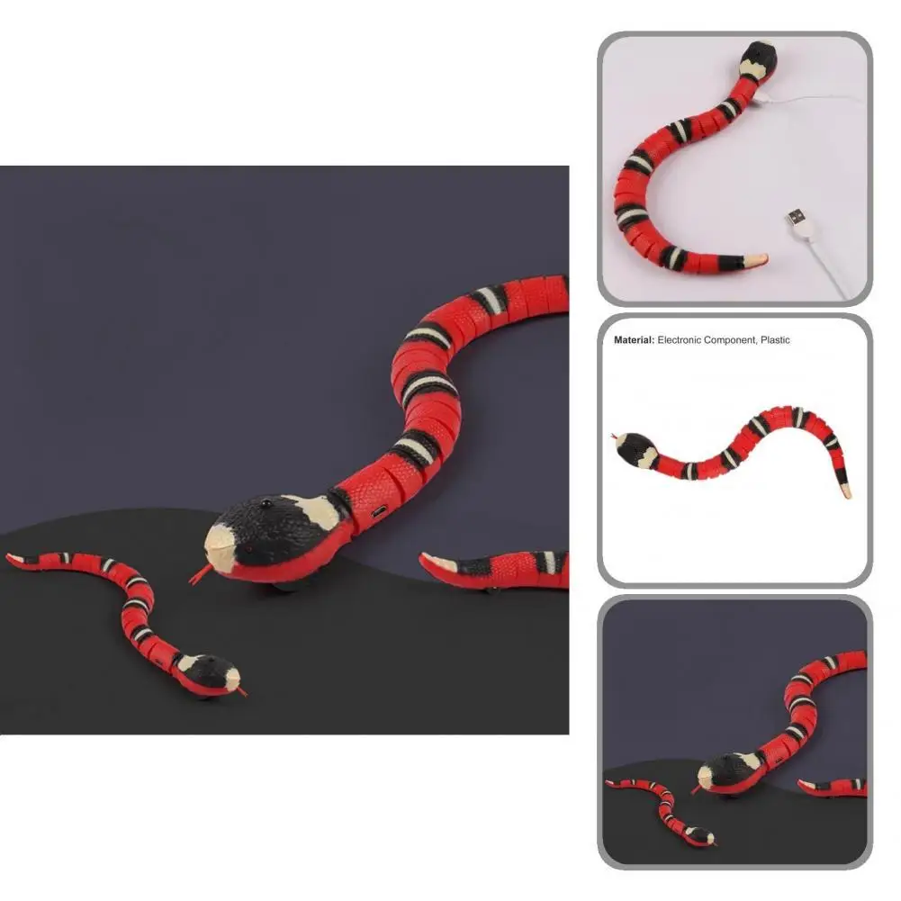 

Educational Snake Toy Novelty Cognitive Ability Robotic Snake Toy Realistic Educational Walking Robot Snake Toy