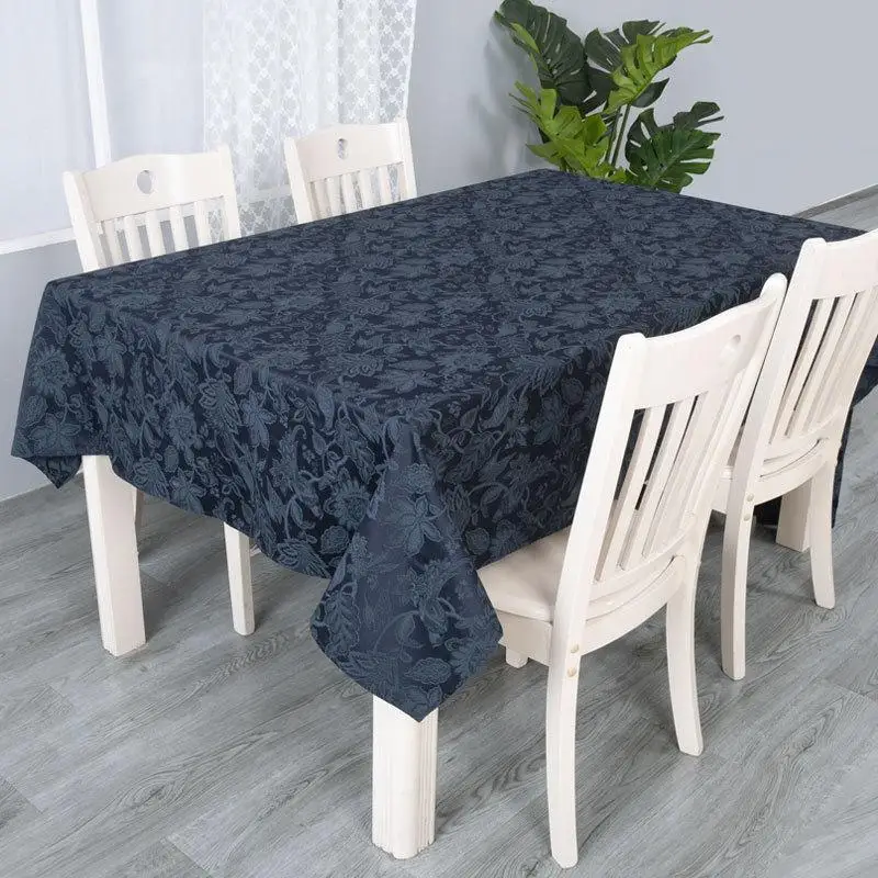 

Скатерть жаккардовая из полиэстера и хлопка, 140*240 см