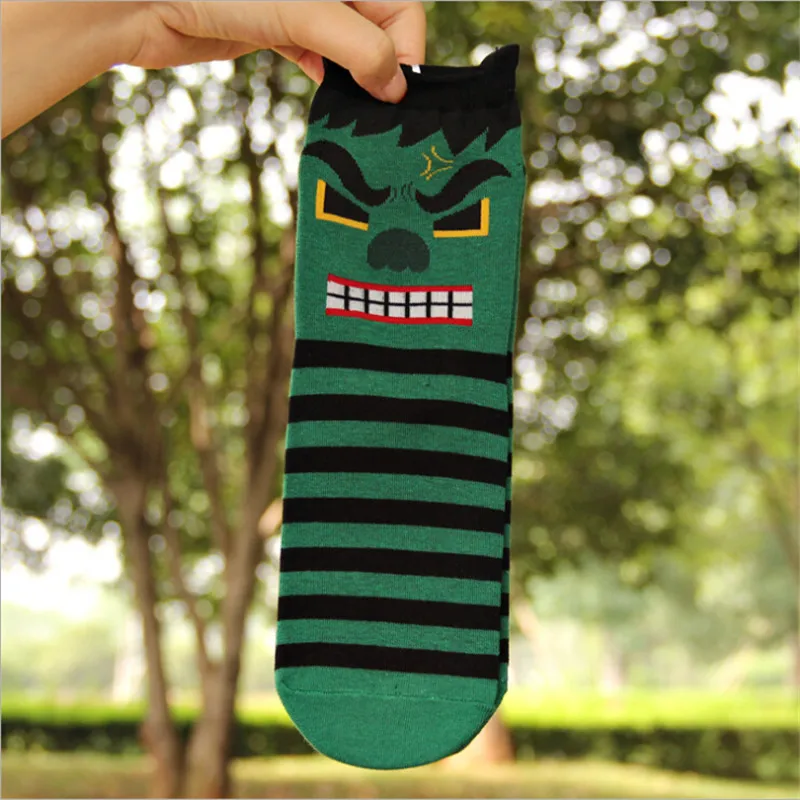 Горячая распродажа! Женские носки с героями мультфильмов Осень зима красочные