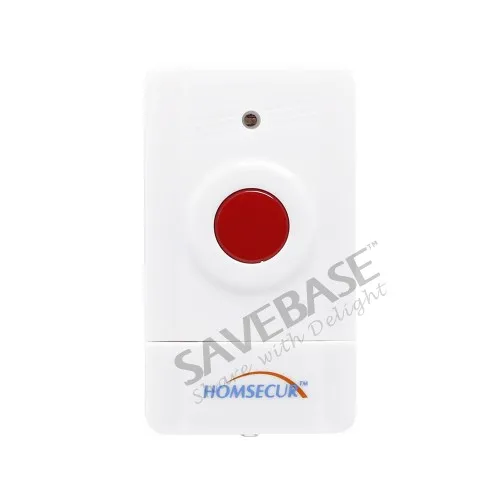 HOMSECUR Wireless&Wired WIFI GSM SMS Autodial Burglar Alarm System+Panic Button