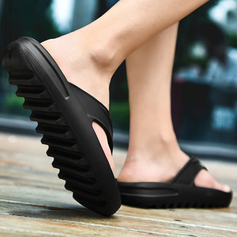 

Men's Slippers 2020 New Summer Fashion Outdoor Slides Indoor Non-slip Male Slippers Flip Flops Platform Casual Shoe Men Slippers