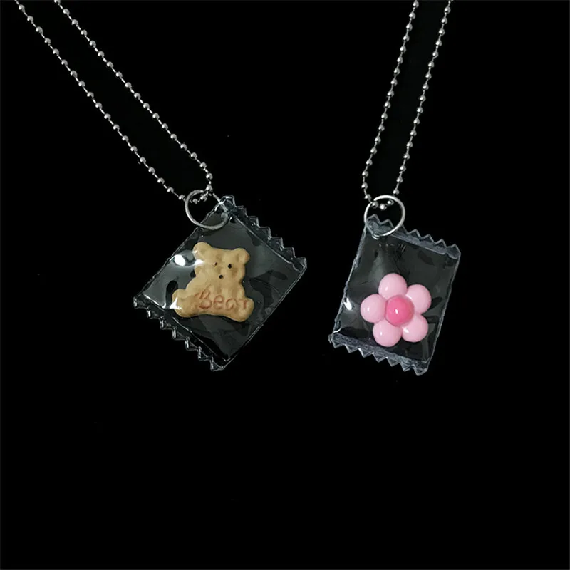 2019 комплекты ожерелий с подвесками для маленьких сестер ожерелье медведем