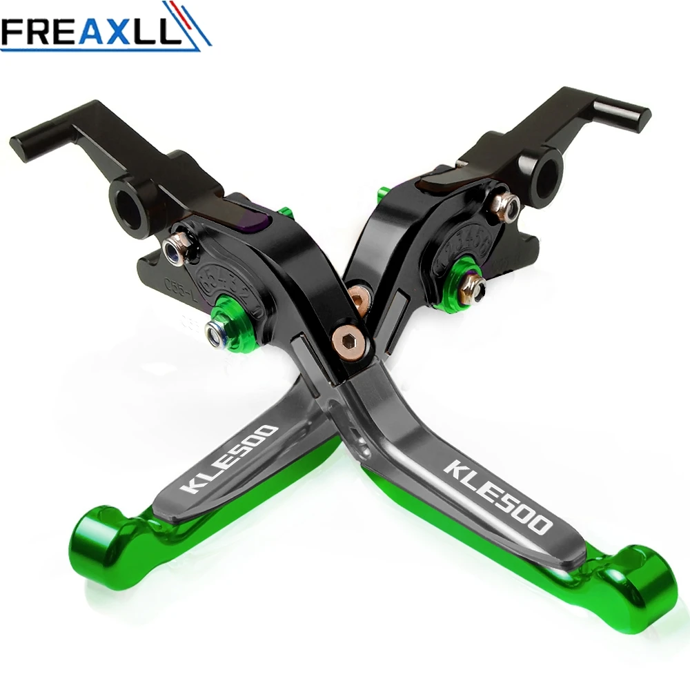 Для Kawasaki KLE 500 KLE500 1991 2007 Складные Выдвижные регулируемые CNC алюминиевые тормоза