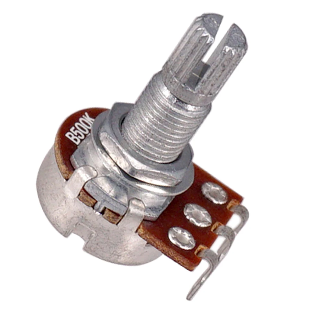 

Metric Full Size Split Shaft Pots A500K&B500K-ohm Mini Control Pot Guitar Potentiometers for 18mm Potentiometer Guitar