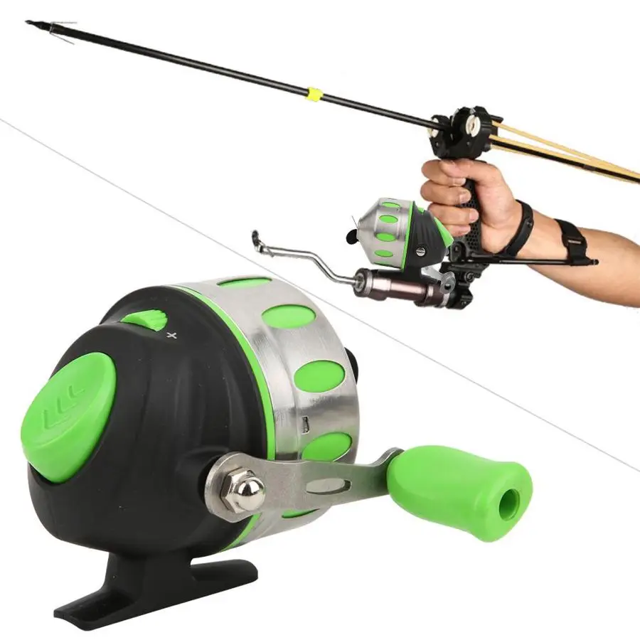 Рыболовная катушка коэффициент скорости 4 3: 1 для рогатки стрельбы используйте