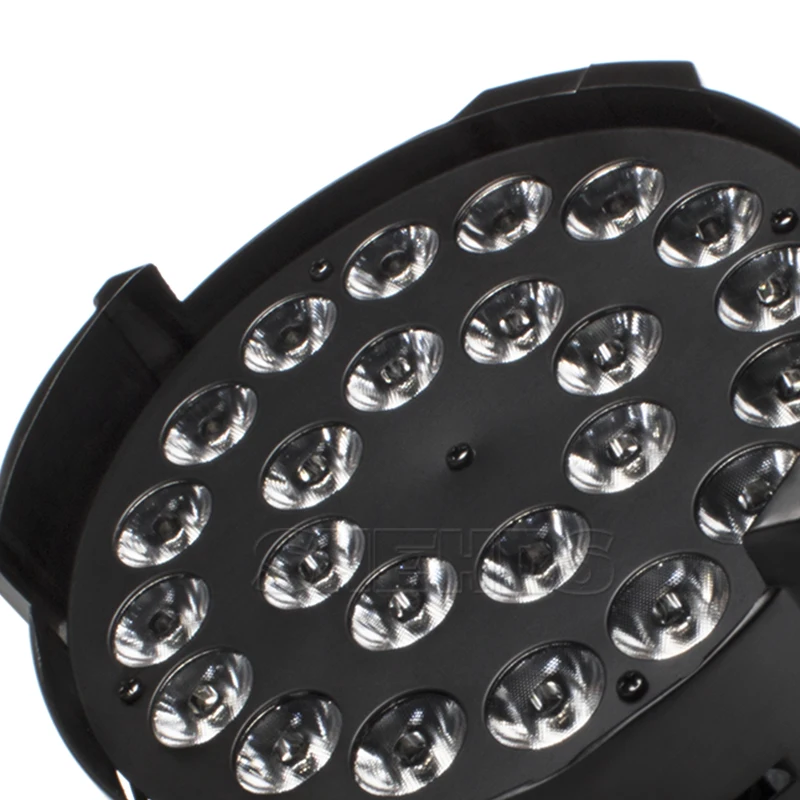 Высокая Мощность 288 Вт 24x12 RGBW 4в1 алюминиевый сплав LED Par 4/8 DMX контроллер канала
