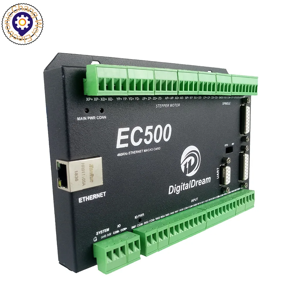 ЧПУ Ethernet EC500 3/4/5/6 обновленная ось Mach3 USB управление движением ler контрольная карта