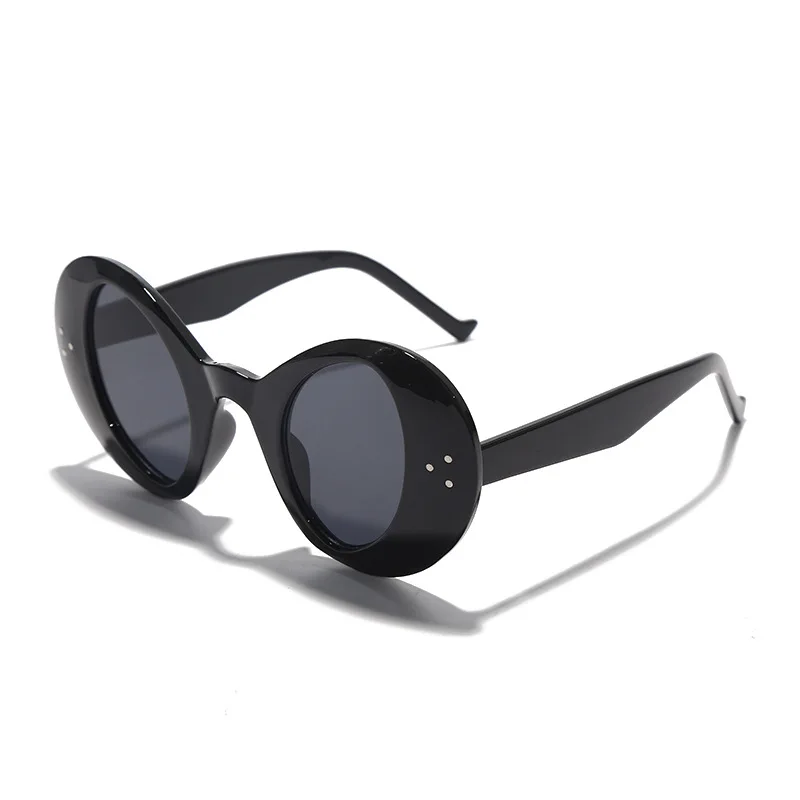 

Vintage Oval Sunglasses Women Oversized Fashion Sunglasses 2020 Luxury Brand Design Unique Punk Sunglasses Men for UV400 7117